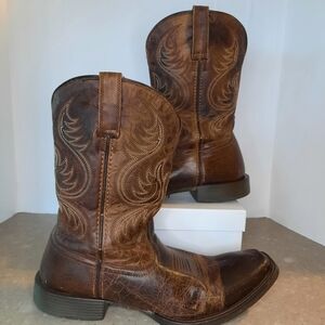 Ariat Mens Boots Sz 13D Style #10042399 Brown Leather Work